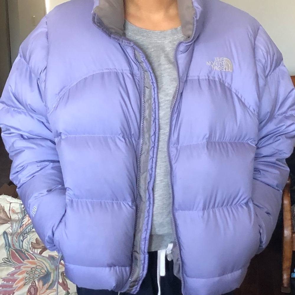 Lavender north face 700 puffer.